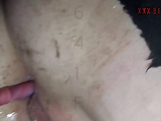 Leaving The Pear In Her Gapping Cunt He Selected A