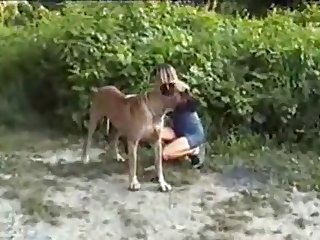 Teen Curious About Dog Cock