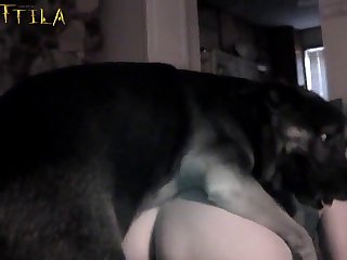 Japanese Wife Have Sex with a Dog