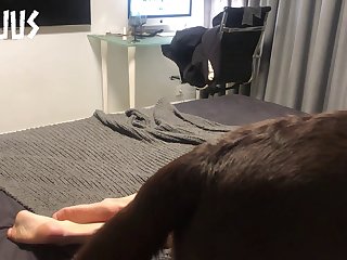 Hot Girls And Dog
