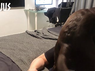 Hot Girls And Dog