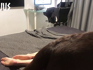 Hot Girls And Dog