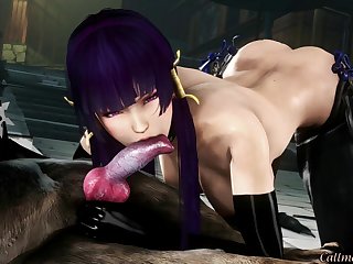 Nyotengu Nomming On Some Doggy Cock (callmehaymaker)[dog Wolf]3D Bestiality