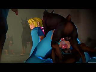 Samus Getting Dp'd (comandorekinsfm)[dog Wolf]3D Bestiality